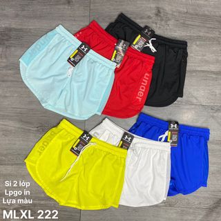 Quần Đùi Nữ 2 Lớp Thể Đẹp Giá Sỉ, Hàng Vải Chuẩn
