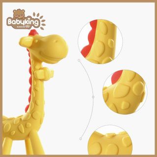 Ngậm nướu,gặm nướu hình con hươu cao cổ nhìn rất bắt mắt và đáng yêu dành cho bé trong giai đoạn mọc răng sữa (8366)