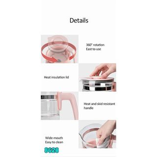 bình đun nước pha sữa,bình đun nước siêu tốc, giúp mẹ bớt vất vả hơn, tiết kiệm được nhiều thời gian (8628)
