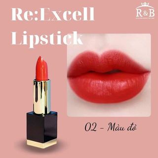 Son Môi Re:Excell LIPSTICK Son Collagen Dưỡng Môi, Mềm Mịn, Bóng Mượt, Không thâm môi, Không Bết Dính Khó Trôi, Chống UV