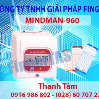 MÁY CHẤM CÔNG THẺ GIẤY MINDMAN M960 giá sỉ