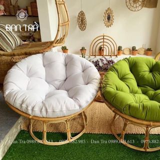 [CAM KẾT GIÁ RẺ NHẤT] Ghế Papasan 1M Mây Tự Nhiên 100% - ĐAN TRÀ - Nội Thất Mây Tre Đan giá sỉ