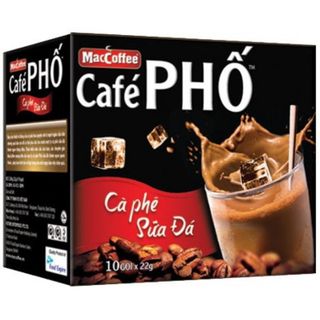 Cà phê phố sữa đá hộp 10 gói