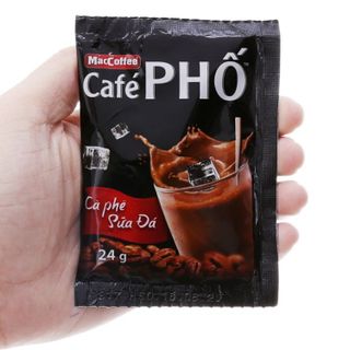 Cà phê phố sữa đá hộp 10 gói