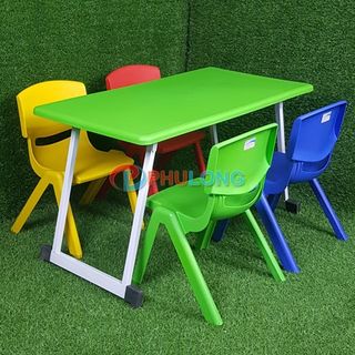 Bàn gấp mầm non Phú Long PL0107