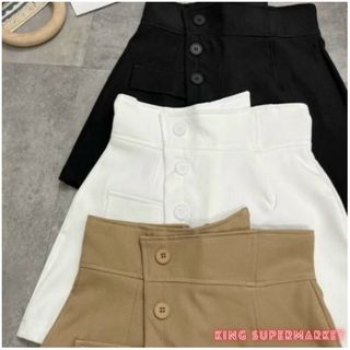 Quần short vải cạp cao_Xưởng May Quỳnh An