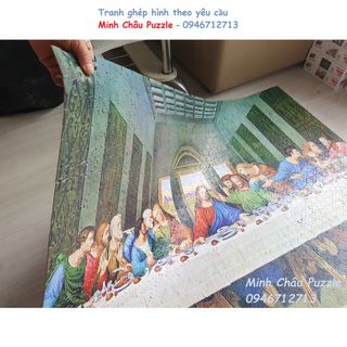 Tranh xếp hình theo yêu cầu size lớn 2035 mảnh (74x110cm)