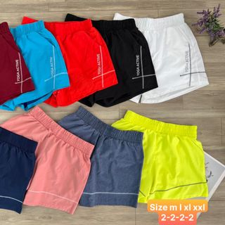 Đồ Thể Thao Quần Đùi Nữ 2 Lớp Siêu Đẹp Giá Sỉ, Vải Tốt
