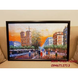 Tranh xếp hình theo yêu cầu size lớn 2035 mảnh (74x110cm)