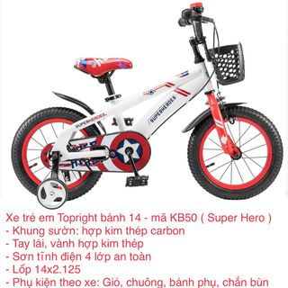 Xe đạp trẻ em Topright Super Hero giá sỉ