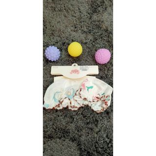 Nón em bé kiểu nhún bèo vải lưới (2 cái) 281, chất liệu cotton 100% , thương hiệu Aiueo Nhật Bản