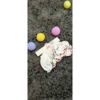 Nón em bé kiểu nhún bèo vải lưới (2 cái) 281, chất liệu cotton 100% , thương hiệu Aiueo Nhật Bản