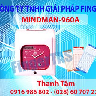 MÁY CHẤM CÔNG THẺ GIẤY MINDMAN M960A giá sỉ