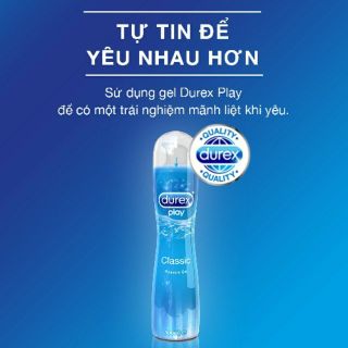 Gel bôi trơn DUREX PLAY CLASSIC 50ML.[CHÍNH HÃNG] giá sỉ