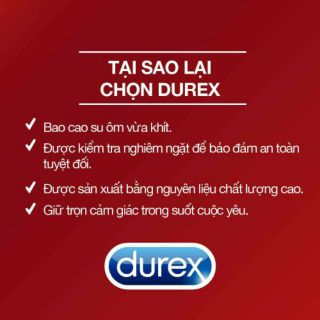 [ SIÊU RẺ ] Bộ 2 hộp bao cao su Durex Fetherlite 12 bao (12 cái/hộp, size 52,5mm) [ SHOP YÊU THÍCH ]