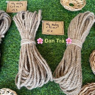 Dây thừng Decor 5m - ĐAN TRÀ - Decor Mây Tre Đan Đà Lạt giá sỉ