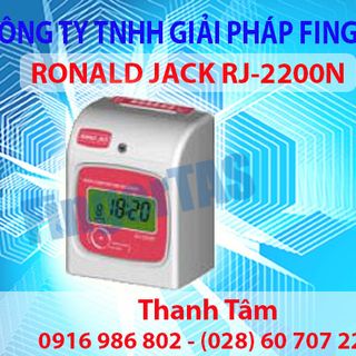 MÁY CHẤM CÔNG THẺ GIẤY RONALD JACK 2200N giá sỉ