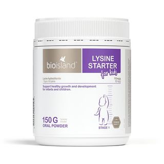 Bột Bio Island Lysine Starter Cho Trẻ Dưới 6 Tuổi Của Úc (Hộp)
