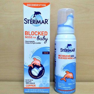 BÌNH XỊT NƯỚC MUỐI BIỂN STERIMAR BABY 100ML CAM giá sỉ