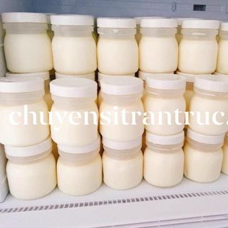 Hũ Nhựa Sữa Chua 90ml thường dùng đựng sữa chua, sốt