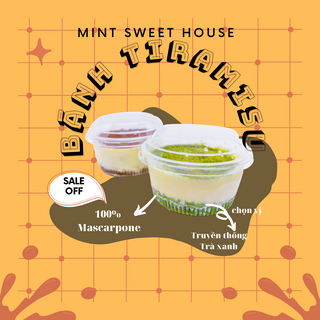 BÁNH TIRAMISU HỘP NHỎ - 110GRAM SỈ