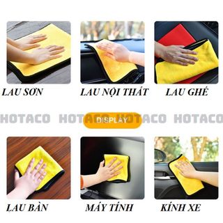 Bán sỉ Khăn nano lau xe ô tô, khăn chùi xe hơi, khăn lau kính, lau văn phòng