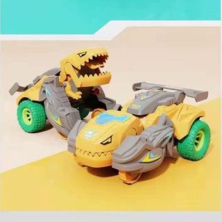 Xe Khủng Long Đồ Chơi VikiToys Robot Ro Bot Siêu Nhân Biến Hình Bền Bỉ Chống Va Đập Cho Bé Trai Cỡ Lớn