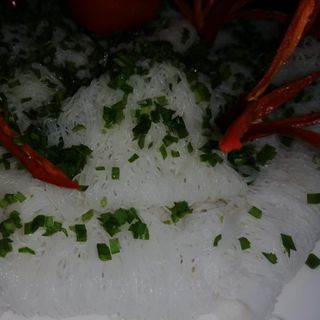 Bánh hỏi Bình Định làm thủ công , Hẹ nhà trồng