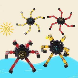 Spiner VikiToys Spinner Robot Kim Loại 6 Cánh Cao Cấp Con Quay Vô Cực Thần Tốc Ma Thuật Manh Nhất Gấp Gọn Để Bàn Giá rẻ giá sỉ