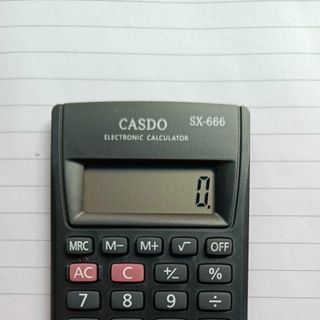 MÁY TÍNH CASDO SX-666