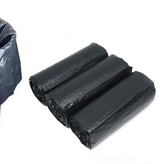 Túi đựng rác tự phân hủy màu đen - bịch 1 cuộn dài 63cm x 53cm giá sỉ