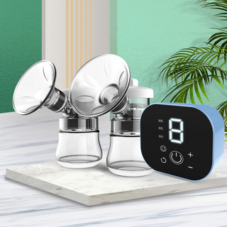 Máy hút sữa điện đôi 3 chức năng 9 cấp lực mạnh mẽ, không đau bảo hành 12 tháng toàn quốc