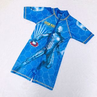 Bộ bơi liền thân tay ngắn bé trai