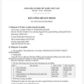 TẢO LAM BẢO 3IN1 - MICROALGAE EXTRA