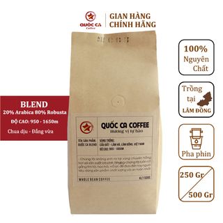 Cà phê Nguyên Chất Blend 80% Robusta , 20% Arabica – Gói Bột Pha Phin, Cà phê nguyên chất 100% rang mộc. giá sỉ