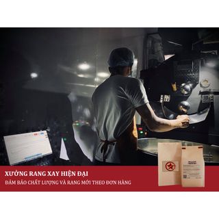 Cà phê Nguyên Chất Blend 80% Robusta , 20% Arabica – Gói Bột Pha Phin, Cà phê nguyên chất 100% rang mộc.
