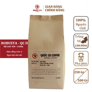 Cà phê rang xay gói 500gr, cà phê nguyên chất 100% - 3 loại tuỳ chọn