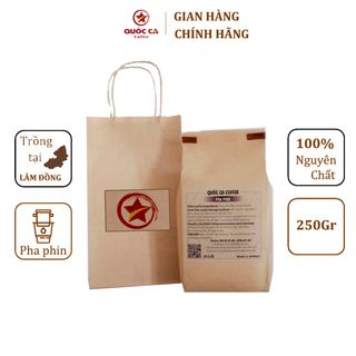 Cà phê rang xay gói 250gr, cà phê nguyên chất 100% - 3 loại tuỳ chọn giá sỉ