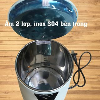 Ấm siêu tốc thái lan 2 lớp inox 304 Bình đun nước siêu tốc 2,5 lít công suất 1500w công nghệ inverter