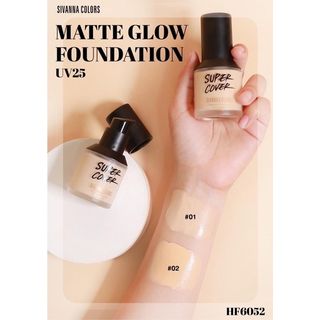 Kem Nền Super Cover Sivanna Matte Glow chính hãng Thái Lan