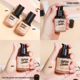 Kem Nền Super Cover Sivanna Matte Glow chính hãng Thái Lan