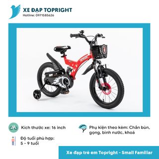 Xe đạp trẻ em giảm sóc Topright Small Familiar