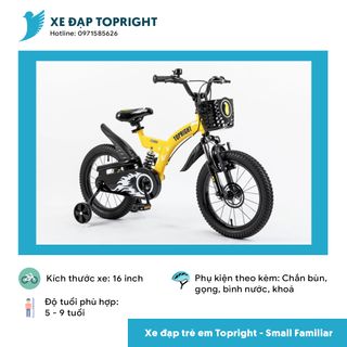 Xe đạp trẻ em giảm sóc Topright Small Familiar