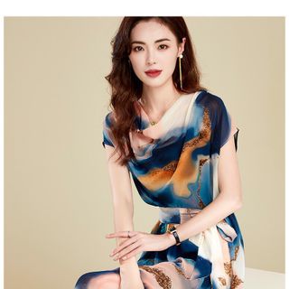 ĐẦM XÒE HỌA TIẾT CỔ ĐỔ - DT1605