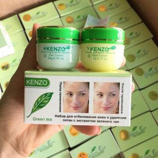 Kem Dưỡng Da Nám Và Tàn Nhang Kenzoo Green Tea