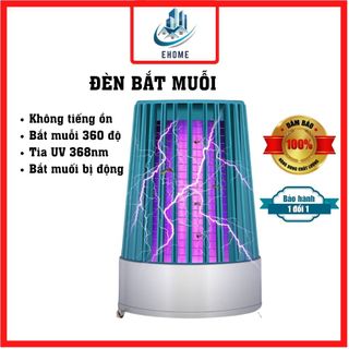 Đèn bắt muỗi thông minh bóng đèn diệt và đuổi muỗi cùng côn trùng không tiếng ồn giá sỉ