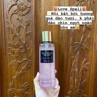 Xịt thơm nước hoa toàn thân Victoriia Secret - Love Spell
