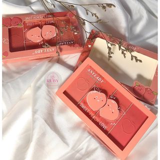Má hồng 4 ô Any Lady Sweet Peach Love