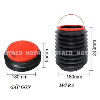 Thùng co giãn, thùng chứa đồ ô tô, thùng rác trên ô tô