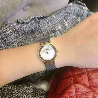 ĐỒNG HỒ SKAGEN NỮ MINI LƯỚI CAO CẤP